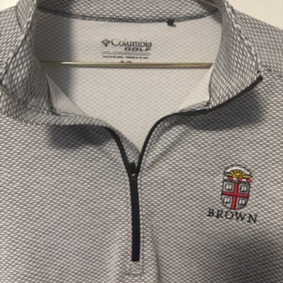 Brown U. Golf Quarter Zip Shirt - Picture 2 of 4